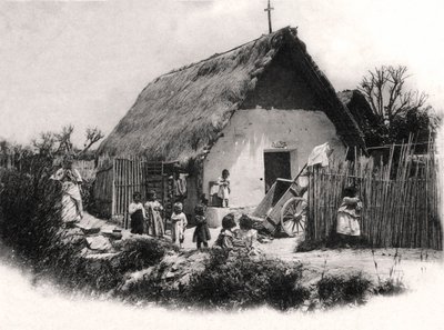 Um barraco sul-americano, c1900s de Unbekannt