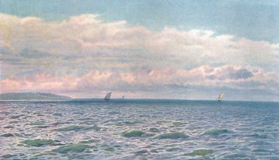Um dia ensolarado no Solent, c1900. de Unbekannt