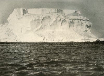 A Berg Tabular de forma típica da Antártica, c1908, 1909 de Unbekannt