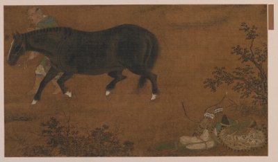 Um tártaro, seu cavalo e equipamentos, dinastia Ming, 1368-1644. de Unbekannt