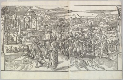 Um funeral turco do friso Ces Moeurs et fachons de faire de Turcz Customs and Fas..., 1553. de Unbekannt