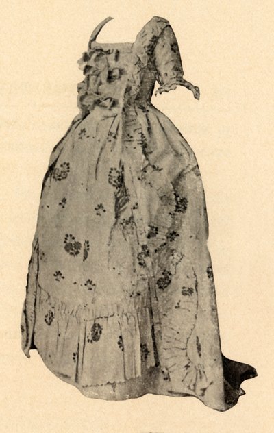 Watteau sacque, roupa de casamento da Sra. William West, 1752, 1937 de Unbekannt