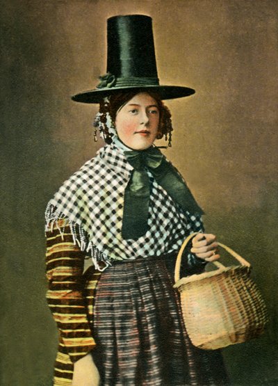 Um traje galês, c1904. de Unbekannt