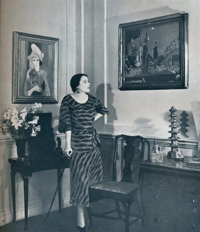 Um canto na casa de Lady Jowitt, 1934 de Unbekannt