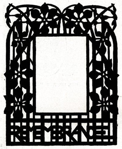 Um design para uma moldura intitulada Margery Daw, 1898 de Unbekannt