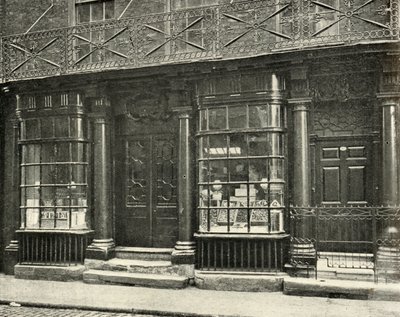 Uma boa loja em Artillery Row, Houndsditch, Londres, da segunda metade do século XVIII, de Unbekannt