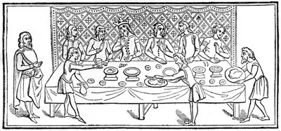Um rei no jantar, 1910 de Unbekannt