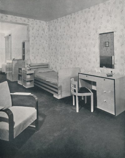 Um viveiro projetado para as Frankl Galleries, Inc., 1933 de Unbekannt