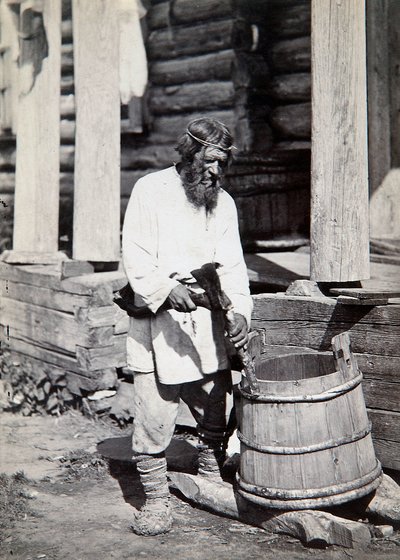 Um camponês, década de 1890 de Unbekannt