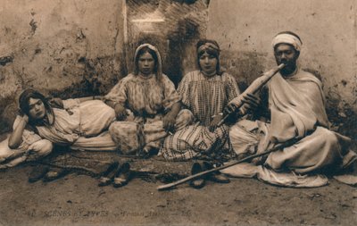 Uma fotografia que descreve o povo árabe tradicional, c1909 de Unbekannt