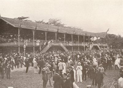 Parte do recinto do Hipódromo do Derby Club, 1914 de Unbekannt