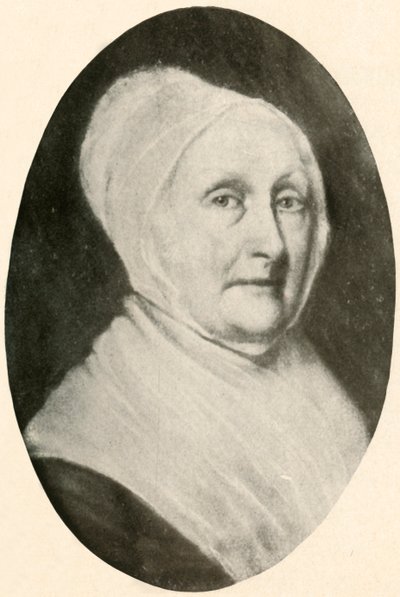 Um retrato da Sra. Pennington, mostrando o vestido de uma senhora Quaker, 1780, 1937. de Unbekannt