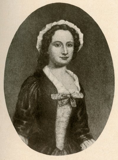 Um retrato de uma jovem garota na Filadélfia, c1760, 1937. de Unbekannt