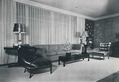 Uma sala organizada por Lord & Taylor de Nova York, 1942 de Unbekannt