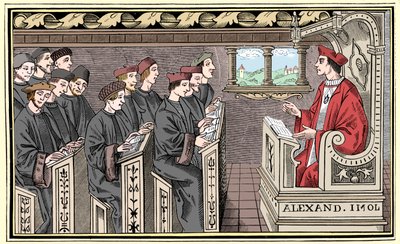 Uma escola, século XVI, 1849. de Unbekannt