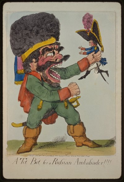 Um pouquinho para um embaixador russo !!!, 1803 de Unbekannt