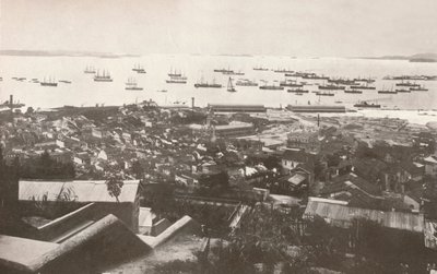 Uma visão dos novos cais no momento da construção, 1914 de Unbekannt