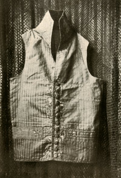 Um colete usado pelo conde Lemcke, c1798, 1937. de Unbekannt
