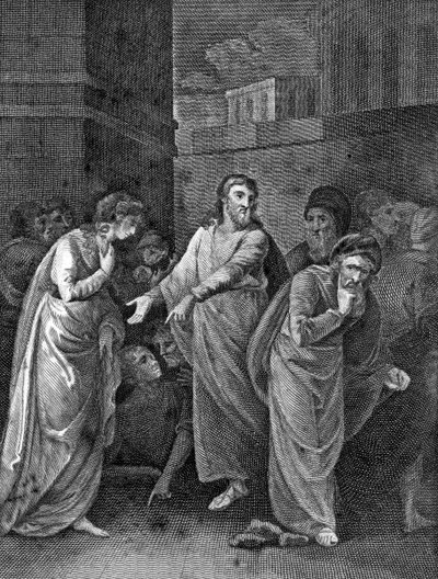 Uma mulher acusada de adultério, 1813 de Unbekannt