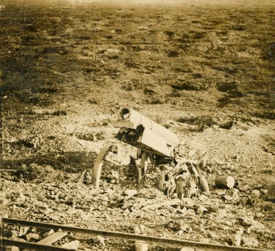 Arma abandonada 155, c1914-c1918 de Unbekannt