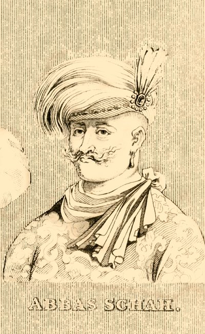 Abbas Shah, 1571-1629, 1830. de Unbekannt
