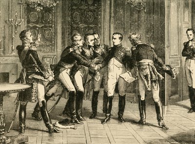 Abdicação de Napoleão Bonaparte, 1815, 1890. de Unbekannt