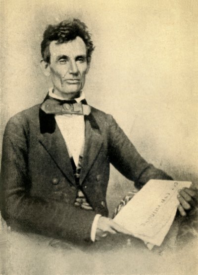 Abraham Lincoln, 1854, 1930. de Unbekannt