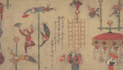 Acrobatas, ca. 1800s. de Unbekannt