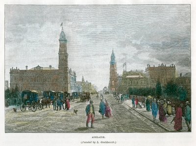 Adelaide, Austrália Meridional, Austrália, c1890 de Unbekannt