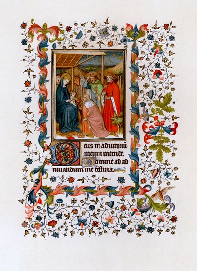 Adoração dos Magos, c1420 de Unbekannt