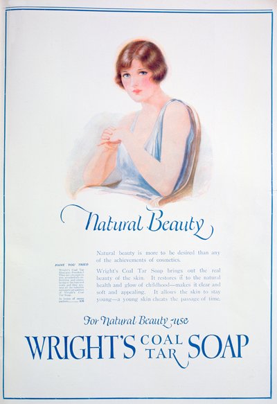 Anúncio para Wrights Coal Tar Soap, 1925 de Unbekannt
