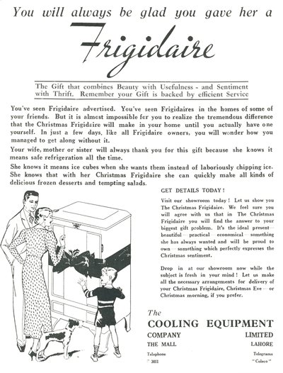 Anúncio para frigidaire geladeiras, 1936. de Unbekannt