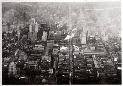 Vista aérea da Filadélfia, Pensilvânia, EUA, de um Zeppelin, 1928 1933 de Unbekannt