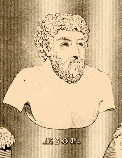 Esopo, c620-564 aC, 1830. de Unbekannt