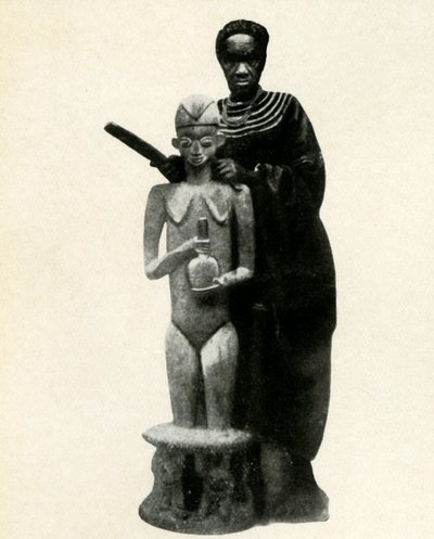 Escultor africano Camarões, 1947. de Unbekannt