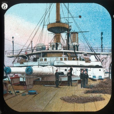 Após Barbette - HMS Revenger, c1900. de Unbekannt
