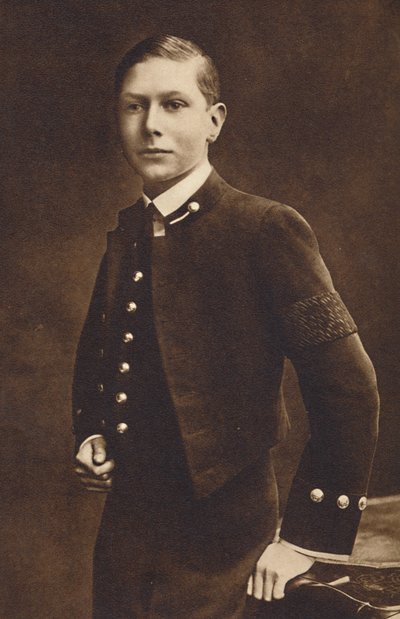 Dezesseis anos - Prince Albert, cadete naval em Osborne, c1910, 1937 de Unbekannt