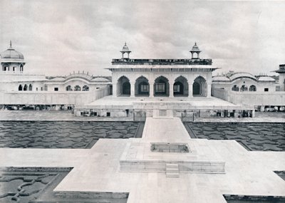 Agra. Os Khas Mahal e Zenana, c1910. de Unbekannt