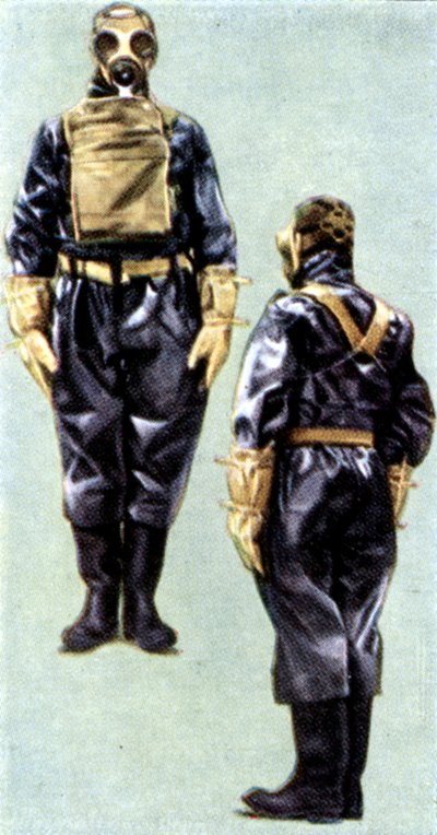 Precauções contra ataques aéreos, cartão de cigarro, britânico, 1938 de Unbekannt