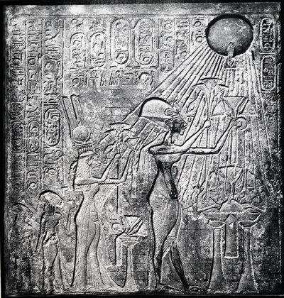 Akhenaton Amenhotep IV herege egípcio faraó de Unbekannt