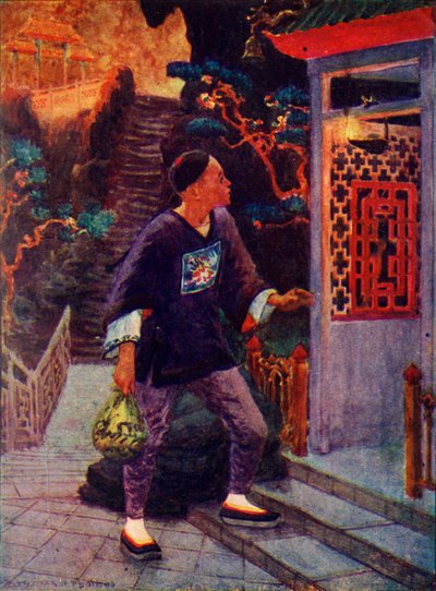 Aladdin descobre a Lâmpada, c1930. de Unbekannt