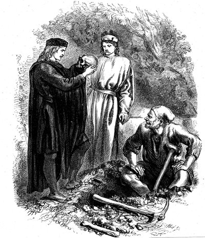 Infelizmente, pobre Yorick! Eu o conheci, Horatio, c1850 de Unbekannt