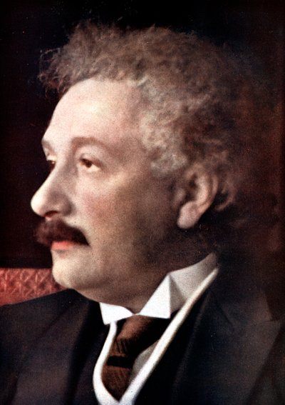 Albert Einstein, matemático e físico germano-suíço-americano, c1925 de Unbekannt