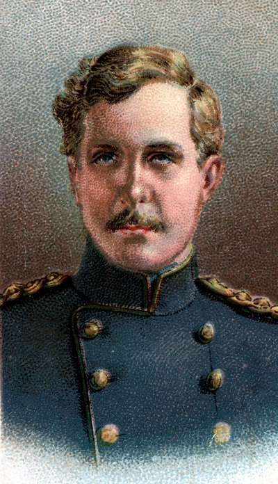 Albert I 1875-1934, rei dos belgas de 1909, em uniforme militar, 1917 de Unbekannt