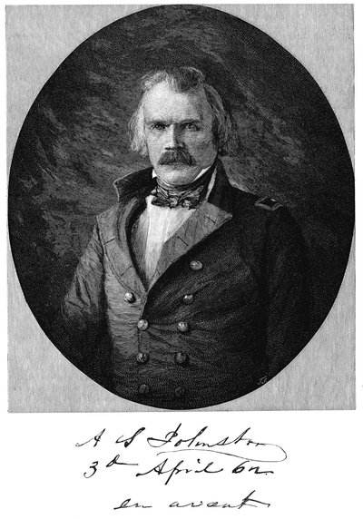 Albert Sidney Johnston, soldado americano de Unbekannt