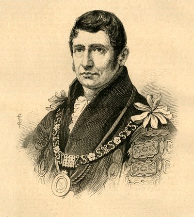 Vereador Waithman, de um retrato autêntico, 1897. de Unbekannt