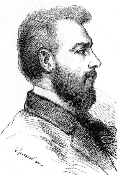 Alexander Graham Bell, inventor americano nascido na Escócia, c1880 de Unbekannt