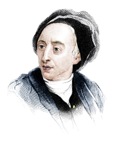 Alexander Pope, poeta inglês do início do século XVIII, c1850 de Unbekannt
