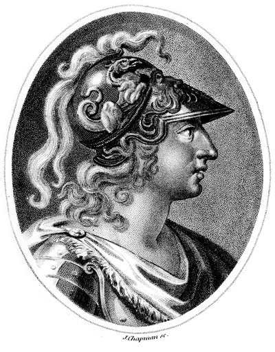 Alexandre, o Grande, 356-323 aC, c1800 de Unbekannt