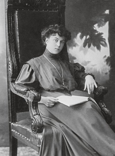 Alexandra Mikhailovna Kollontai 1872-1952, década de 1910 de Unbekannt
